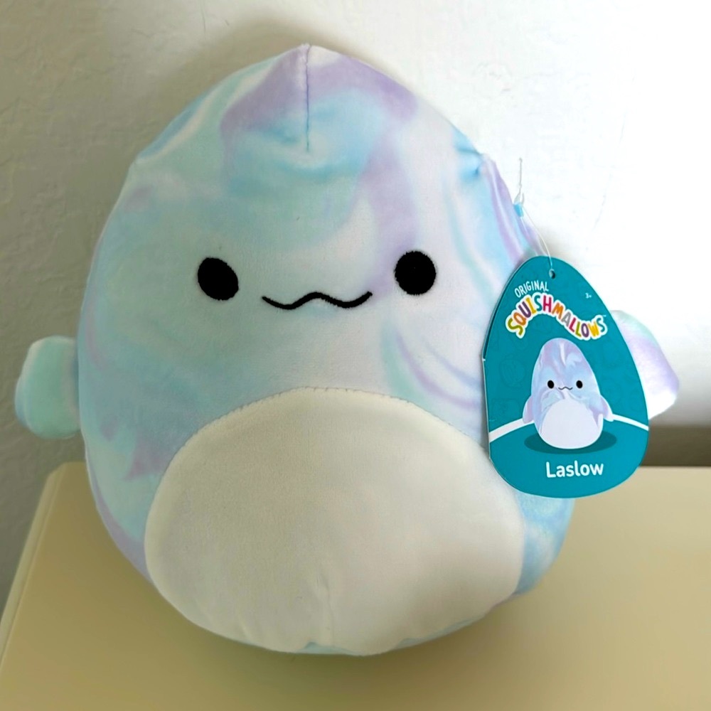 Laslow the Beluga Squishmallow 8 inch